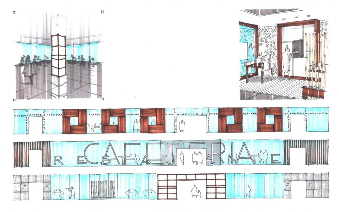 BOCETOS FACHADA CAFETERÍA